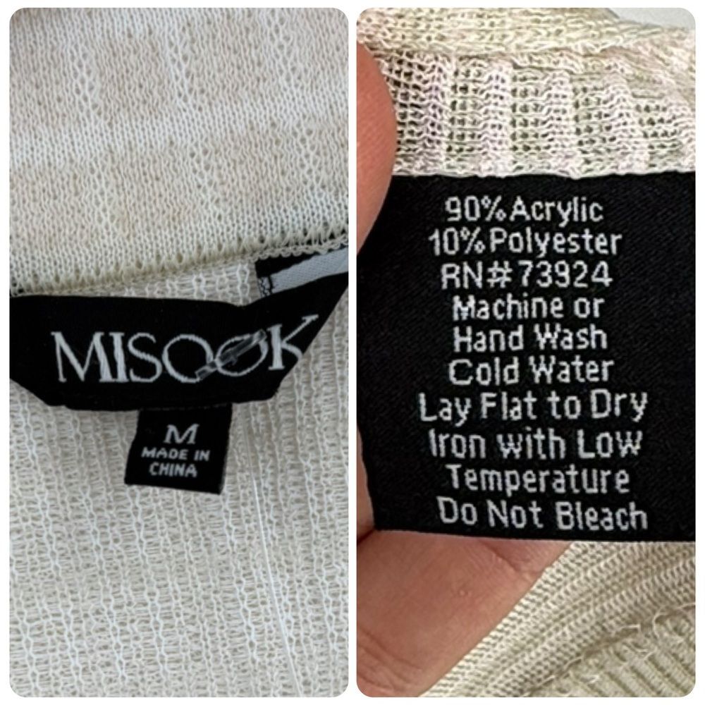 Misook Open Front Longline Textured Knit Jacket I… - image 7